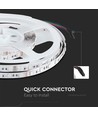 5m 8W/m RGB+3000K LED strip - 12V, IP20, 60 LED pr. meter