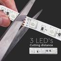 60 LED Stripelys RGB 7W/m IP20 24V - 10m/rulle