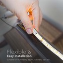 60 LED Stripelys RGB 7W/m IP20 24V - 10m/rulle