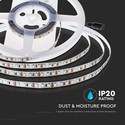 120 LED stripelys 8W/m - 4000K, IP20, 24V, dobbelt PCB (10m/rul)