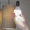 P45 LED Smart Pære 4.8W E14 - RF Kontrol, RGB+3000K, Dæmpbar.