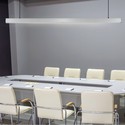 V-TAC 40W LED lineær hængelampe - Samsung chip, 4000K, sølv hus