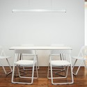 40W LED lampe - Samsung chip, 4000K, sølv hus.