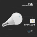 4,5W P45 Plastik pære E14 - 3000K