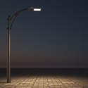 150W Gadespot - LED, Samsung chip, 4000K, grå hus.