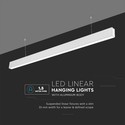 40W LED Lineært Hængende Suspensionslys - Samsung Chip, 6400K, hvid hus