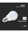 4.5W Plastik Pære E27 - G45