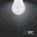 4.5W Plastik Pære E27 - G45, 3000K