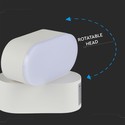 5W LED Væglampe - 4000K, Hvidt hus