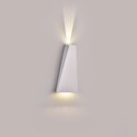 4W Væglampe - LED, 3000K, Hvid, Hus