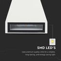 4W Væglampe - LED, 3000K, Hvid, Hus