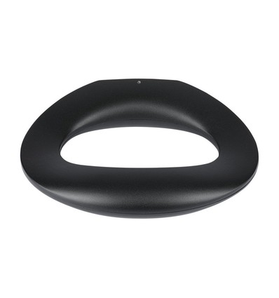 9W LED væglampe - Sort, 1070lm, 3000K, aluminium, indendørs