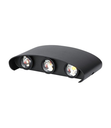 5W Væglampe - LED, 3000K, Sand Sort