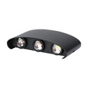 5W Væglampe - LED, 3000K, Sand Sort