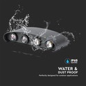 7W Væglampe - 3000K, LED, Sandblack