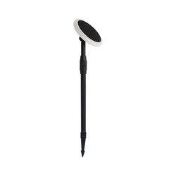 Producenter 3W Solar Haveløgte - LED, 4000K, Hvid+Sort, 2stk/pak