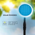 3W Solar Haveløgte - LED, 4000K, Hvid+Sort, 2stk/pak