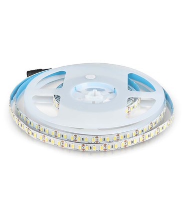 120 LED Stripslys 20W/m - 6400K, høj lumen, IP20, 5m/rulle 120 LED Stripslys 20W/m - 6400K, høj lumen, IP20, 5m/rulle