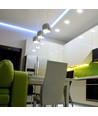 5m 5W/m ZigZag LED strip - 12V DC, IP20, 60 LED pr. meter