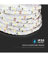 5m 5W/m ZigZag LED strip - 12V DC, IP20, 60 LED pr. meter