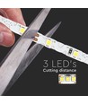 5m 5W/m ZigZag LED strip - 12V DC, IP20, 60 LED pr. meter
