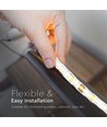 5m 5W/m ZigZag LED strip - 12V DC, IP20, 60 LED pr. meter