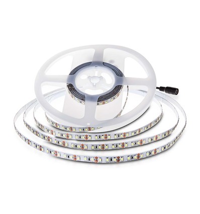 10m 8W/m LED strip, 6500K - 24V, IP20, 120 LED pr. meter, 750lm/m