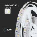 512 LED COB Stripelys 13W/m - 3000K, IP20, 24V, 5m/rulle
