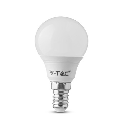 6 stk. E14 4,5W LED kronepære - P45, 4000K, 470lm, 6-pak