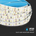 2835 LED Stribe Lys - 12W/m, Samsung Chip, 4000K, IP20, 5m/rulle