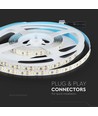 5m 12W/m LED strip, Samsung LED chip - 12V, 120 LED pr. meter, IP20, 10mm bredde