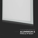 Panel LED 29W - 60x60cm, 6400K, Høj Lumen
