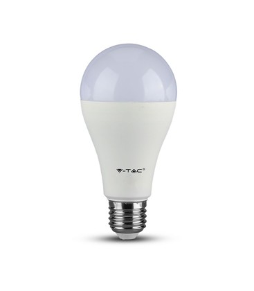 A60 LED Pære 8,5W E27 - 6500K, 3stk/pak