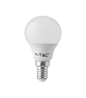 P45 plastikpærer 4,5W E14 - 3000K, 3 stk./pakke