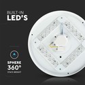 12W LED Kuppel Lys - 230mm med Stjernedæksel, CCT 3i1, Rundt