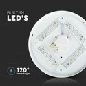 18W LED Dome Lys - 300mm Stjerneoverflade, CCT 3i1, Rundt
