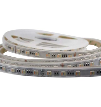 5m 24W/m RGB+CCT LED strip - 24V DC, RGB+2700-6500K, IP65