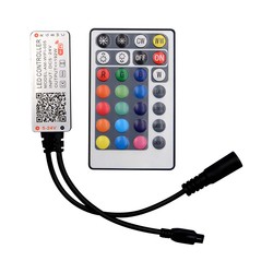 Elmateriel WiFi Controller - med fjernbetjening, CCT 3i1+RGB, 28 knapper