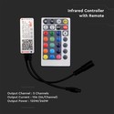 WiFi Controller - med fjernbetjening, CCT 3i1+RGB, 28 knapper