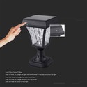 LED Solcelle Standerlampe - CCT 3i1, Mat Sort Hus