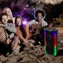 600W genopladelig højttaler - 1 trådet mikrofon, RF kontrolhåndtag, 2x8 tommer