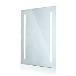 Elmateriel 42W Spejllys Krom - LED, Rektangel, 6400K, 800x600mm.