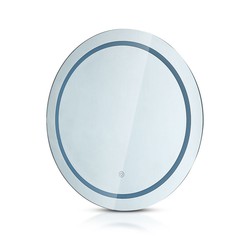 Elmateriel LED Spejllys 25W - Rundt, Touch Afbryder, CCT Justerbar, 600mm