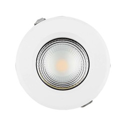 Elmateriel 30W LED Reflektor - COB Indbygningslys, 6500K, Høj Lumen.
