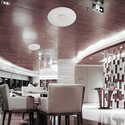 LED Designer Dome Light - 30W, 60W, fjernbetjening, CCT ændring, dæmpbar, rundt dæksel