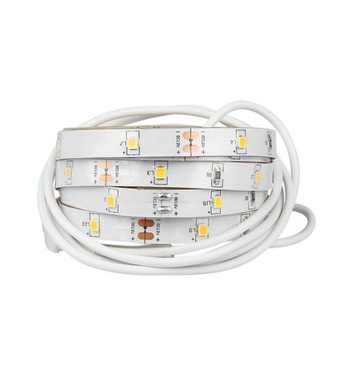 1,2m 3W LED sengelys sæt til enkeltseng - 12V DC, 4000K, Inkl. bevægelsessensor