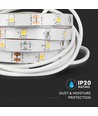 1,2m sengelys sæt 3W LED til enkeltseng - 12V DC, 4000K, Inkl. bevægelsessensor