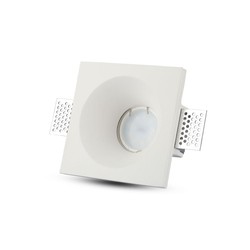 Producenter GU10 lampe - Kvadratisk, hvid