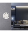 Trådløs Touch lysdæmper til LED strips, hvid - 12V/24V, vægmonteret, til enkeltfarvet LED