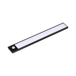 Producenter 2W skabslys - LED, PIR sensor, 3000K, sort, IP20